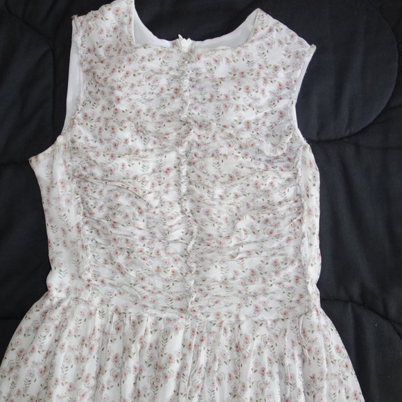 Italian Designer Otto d'Ame floral crepe dress size 4 - Picture 8 of 13